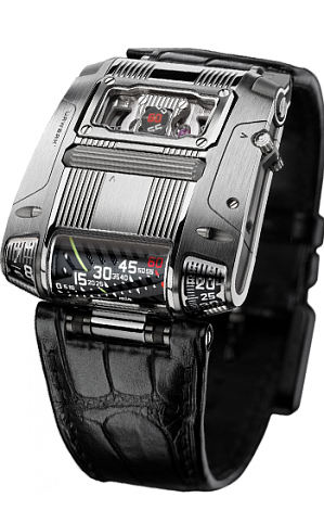 Review Urwerk UR-111C iron Replica watch